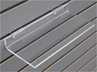 Étagères murales en acrylique transparent pour présentoir de magasin de détail Étagère murale d'affichage de chaussures ou usage domestique