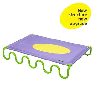 Çevre dostu büyük köpek yatağı tüm yıl soğutma kulübesi katı çizgili desen XL boyutu ile küçük köpekler için bambu <span class=keywords><strong>Pet</strong></span> çadır - Product Image 6