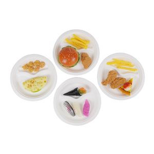 100% 8.75 3ช่องย่อยสลายได้ทางชีวภาพ, แผ่นกระดาษชานอ้อยแบบใช้แล้วทิ้งสำหรับงานหนักย่อยสลายได้ทางชีวภาพ - Product Image 5