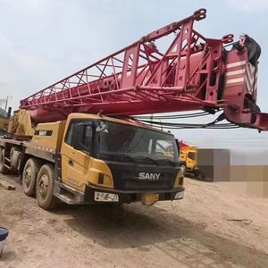 En 2021, se utilizó una grúa de camión usada de 55 toneladas con grúa de coche usada Sany STC55T original <span class=keywords><strong>para</strong></span> eliminación barata - Product Image 1