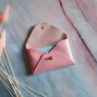 Porte-cartes de visite en cuir pour femmes et long porte-portefeuille Produit de sac à main promotionnel