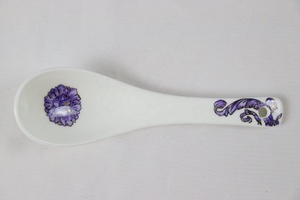 Luxury <b>6</b>-Person Porcelain <b>Dinnerware</b> <b>Set</b> Handmade Promotional Ceramic Dinner Dishes Salad Bowl Spoon <b>for</b> Parties - Product Image 6