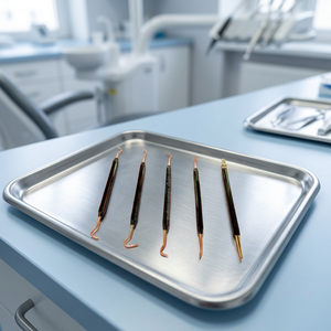 Kit de Restauración Dental BK Industrie Black Gold, Juego de Instrumentos Dentales Profesionales, Certificado CE, Herramientas de Acero Inoxidable Clase II - Product Image 6
