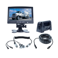 Sistema de cámara de marcha atrás de alta resistencia AHD de 7 pulgadas, Monitor de camión, pantalla IPS, Kits de cámara de visión trasera para autobús escolar
