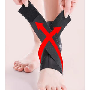 Juego de protector de tobillo antiesguince deportivo para hombre/mujer, vendaje para baloncesto y correr, soporte de tobillo de doble deporte - Product Image 5