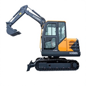Excavadora Hyundai HX60G 2023 de 6 Toneladas de Peso Operativo con Cucharón de Excavación de 0.2m, Motor Hitachi de 59kW - Product Image 1