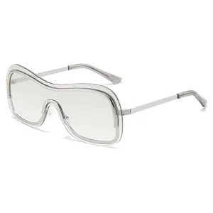 Kenbo Rimless One-piece Sunglasses Metal Fashion Personality Unisex Glasses Wholesale Cheap Price Eyewear