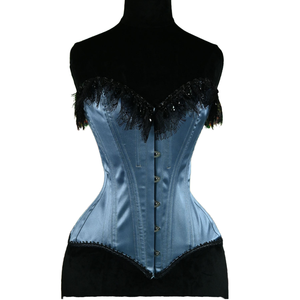 Corset gainant en dentelle à franges, style court, avec lien dans le dos, en satin, avec <span class=keywords><strong>pince</strong></span> et fermeture éclair, très vendu - Product Image 1