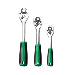 Adjustable 250mm Ratchet Wrench Socket Set Steel Tools Strong Impact Resistance Overall Heat Treatment OEM Carbon Steel Box - Product Image 2
