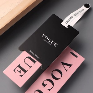 Kích thước tùy chỉnh treo thẻ quần áo nhỏ nhãn may mặc <span class=keywords><strong>Mini</strong></span> Swing thẻ nhỏ gọn may mặc thương hiệu thẻ nhà sản xuất Nhà cung cấp số lượng lớn - Product Image 3