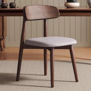 Premium white upholstered dining <b>chairs</b> for the dining room and living room wooden dining <b>chairs</b> furniture wholesale price - Product Image 5