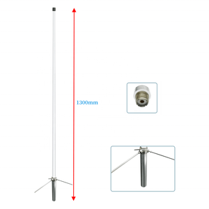 เสาอากาศวิทยุ VHF สำหรับเรือ ประสิทธิภาพสูง 156-163MHz ทำจากไฟเบอร์กลาส 3dBi 1300 มม. แบบยากิ พร้อมเสาอากาศวิทยุ UHF รัศมีรอบทิศทาง 8DBi - Product Image 1