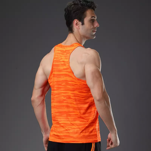 Camiseta sin mangas extragrande unisex para maratón, transpirable, de punto, 100% poliéster, para deportes, fitness, baloncesto y entrenamiento. - Product Image 2