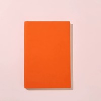 Carnet de notes A5 en cuir PU à couverture souple avec impression couleur personnalisée, carnet de composition d'exercices pour étudiants