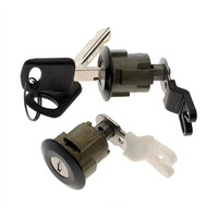 Ensemble de 2 clés de cylindre de serrure de porte XL2Z7821990AC F87Z7821990BA pour Ford Mercury Mazda