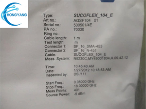 Câble HUBER SUHNER d'origine <span class=keywords><strong>SUCOFLEX</strong></span>_104_E 18G N Revolution SMA 90 degrés 1 mètre - Product Image 4