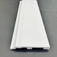 Moulure décorative en PS pour sol, profilé mural en polystyrène léger et étanche pour projets d'appartements, villas et hôtels