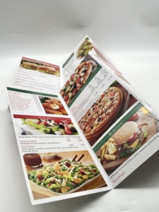 Biểu tượng tùy chỉnh đôi hai mặt in ấn tờ rơi Brochure magazinepaper A4 A5 gấp Flyer in ấn - Product Image 3
