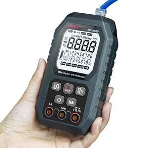 Network Cable Tester NF 8509 for Multimeter Current Voltage Resistance POE Test NCV AC <strong>DC</strong> LCD Wire Tracker - Product Image 6
