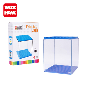 Wisehawk High Quality Colorful Diamond Brick ABS Plastic <strong>Building</strong> Block Set <strong>Model</strong> Construction Toy Display Case Baseplate EN71 - Product Image 3