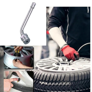 Válvula Tr545d de 44 mm sin cámara, de latón, para neumáticos de camión y autobús, con conexión americana. - Product Image 4