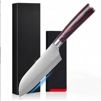 Ensemble de couteaux de cuisine personnalisés Profi-Messer 4 pièces |   Lames en acier forgé avec manches en bois |   Outils Culinaires en Gros |   JYTD34