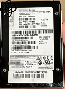 ThinkSystem 서버 01YM517 용 1.92TB 내부 NVMe PCIe Gen4 X4 SSD 2.5in U.2 - Product Image 4