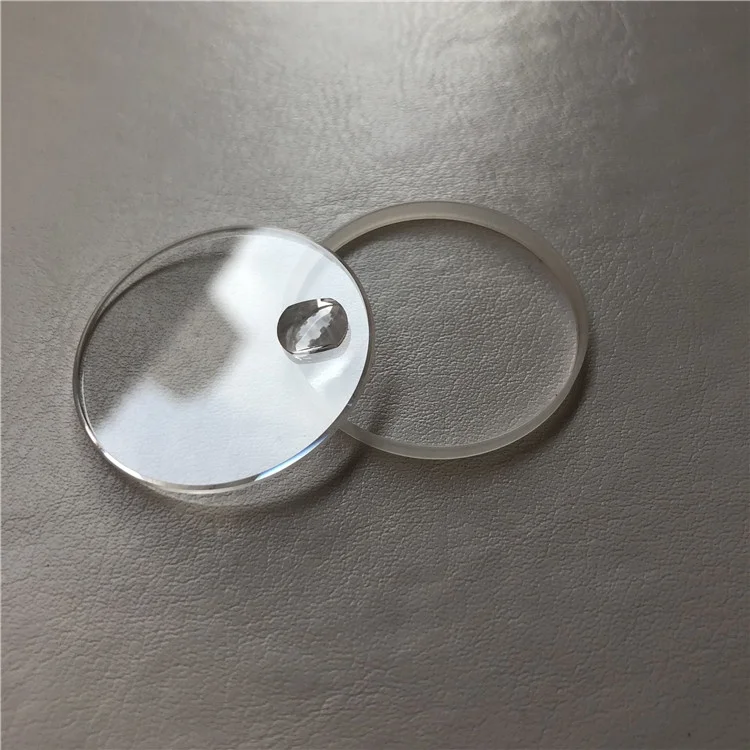 Verre De Montre ROBUR – 29.2 Mm Avec Loupe – Bague Chromée étanche