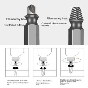 कुशल तार हटाने के लिए बहुक्रियाशील बोल्ट स्क्रू हटाने के लिए एंटी-स्लाइडिंग दांत डिजाइन - Product Image 2