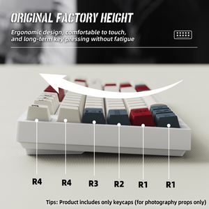 Teclas PBT de Perfil OEM, 132 Teclas, Sublimación de Tinta en 5 Lados, Patrón Personalizado, Stock de Fábrica para Teclado Mecánico de PC para Juegos - Product Image 4