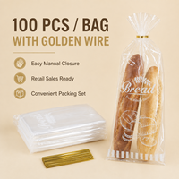 Sac en plastique LDPE pour emballage alimentaire, personnalisé, durable, thermoscellable, avec soufflet latéral LESI