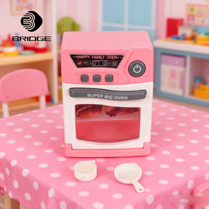 Jouets amusants <span class=keywords><strong>pour</strong></span> enfants, ustensiles de cuisine en plastique et silicone rose, <span class=keywords><strong>mini</strong></span> <span class=keywords><strong>four</strong></span>, meubles de cuisine <span class=keywords><strong>pour</strong></span> jeux de rôle - Product Image 6