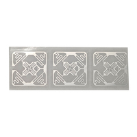 Étiquette RFID UHF ISO18000-6C 860-960 MHz, étanche, pour chaîne du froid, puce U9, en rouleau, longue portée EPC GEN2 1-10M, étiquette RFID UHF Wet Inlay 100K