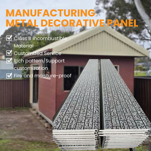 Casa Prefabricada Completa Moderna y Ecológica con <span class=keywords><strong>Panel</strong></span> <span class=keywords><strong>de</strong></span> Pared Metálico Tipo Sándwich <span class=keywords><strong>de</strong></span> Poliuretano con Patrón <span class=keywords><strong>de</strong></span> Ladrillo Bicolor en Venta - Product Image 1