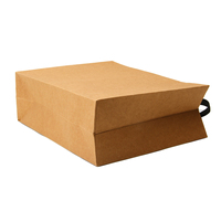 Sacs en papier kraft biodégradables personnalisés, écologiques, durables, réutilisables, pour emballages cadeaux et shopping, avec votre logo.
