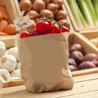 Mini sacs en papier de remerciement, pièces, petits sacs à friandises bruns, l LB, emballage cadeau, pour cookies, bonbons, Snack, Popcorn, déjeuner