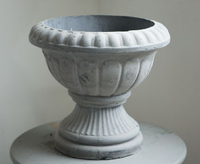 Style romain antique Forme de trophée créative Simple Charnu Plantation Art Pot en argile de magnésium fait à la main