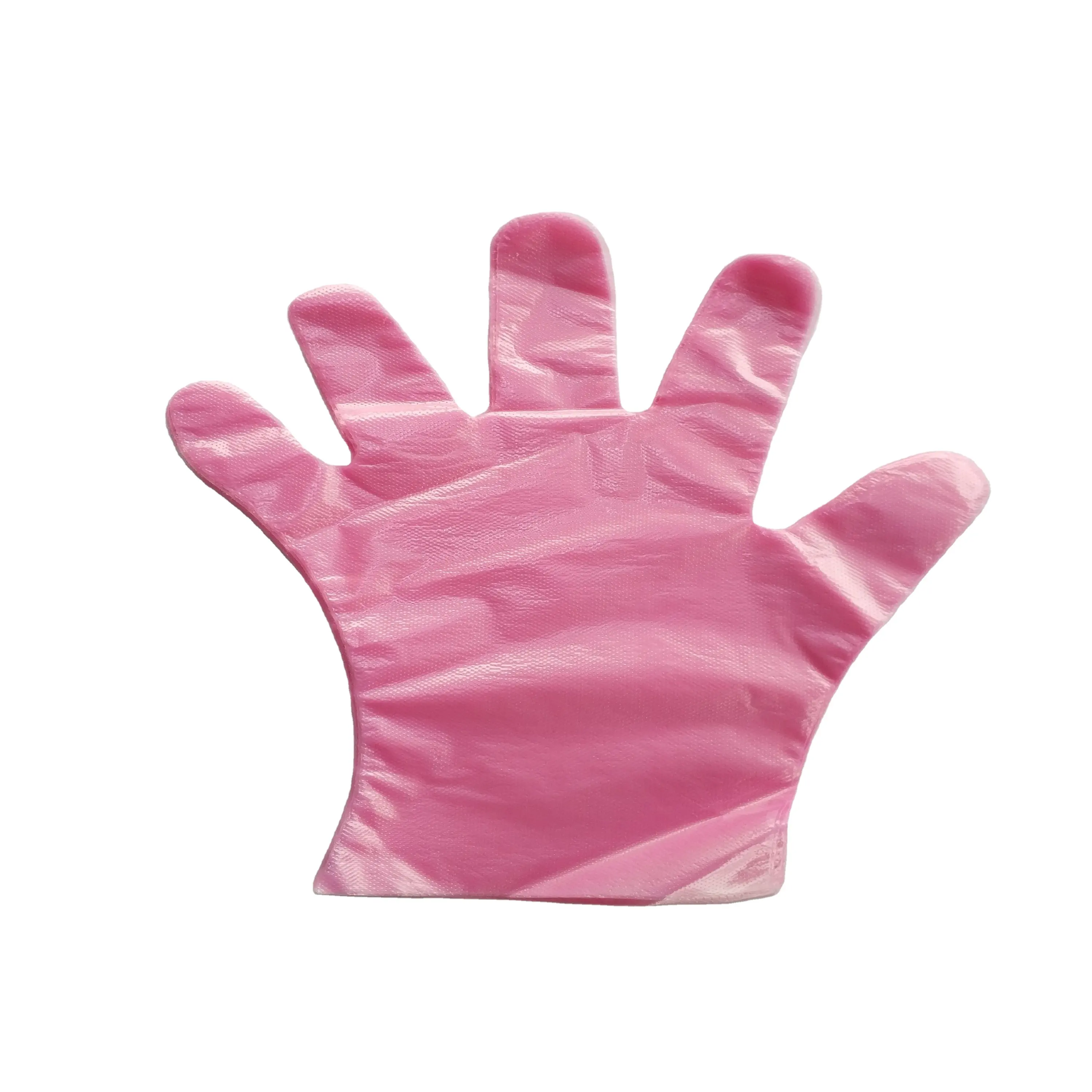 Aangepaste Groothandel Wegwerp Pe Handschoen Plastic Handschoen Voor Voedsel