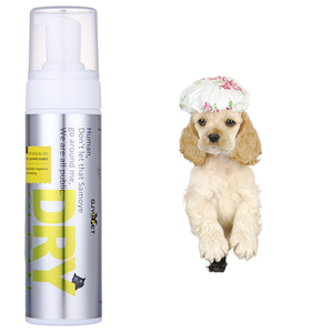 Shampooing sec en mousse pour animaux de compagnie, shampooing sans eau pour chien, outil de toilettage pour chiens et chats - Product Image 1