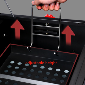 Cuisine d'Extérieur Robuste Barbecues Nouveau Design Encastré et Chariot Fumeur à Granulés Rôtissoire <span class=keywords><strong>Barbecue</strong></span> <span class=keywords><strong>Charbon</strong></span> de Bois - Product Image 5