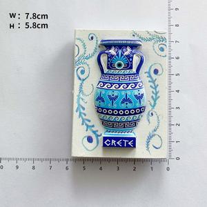 Nouveaux aimants de réfrigérateur en résine magnétique 3D œil maléfique créatif - Design moderne poli durable Décoration d'intérieur exquise et souvenir touristique - Product Image 4