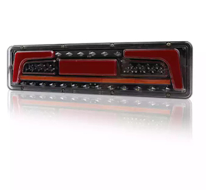 12/24V <span class=keywords><strong>LED</strong></span> <span class=keywords><strong>feu</strong></span> arrière de camion clignotant feux de freinage arrière lampe de signalisation de recul remorque camion Bus <span class=keywords><strong>caravane</strong></span> camping-car lampe d'avertissement - Product Image 3