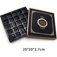 Ausgefallene leere Schokoladen-Bonbon-Karton-Geschenkpapier-Verpackungs boxen mit Innen fach
