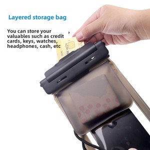 Mobile Phone Accessory Private Model IPX8 Clear Waterproof Phone Sports <strong>Bag</strong> Pouch for All <strong>Smartphones</strong> - Product Image 4