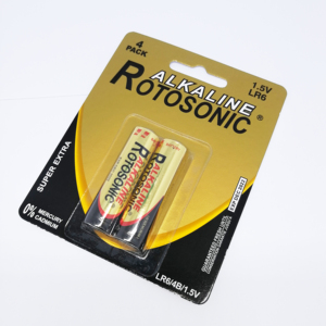 Hot Sale Alkaline Mercury Free Aluminium Foil Size <b>AA</b> LR6 UM2 <b>Battery</b> 1.5V for Toys Flashlight - Product Image 5
