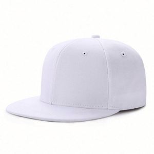โรงงานรับผลิตแบบ OEM ขายส่งหมวกแก๊ปแบบ Snapback 5 ชิ้น ปรับขนาดได้ ปีกแบน สีทูโทน สำหรับโฆษณาแบรนด์ - Product Image 4