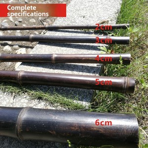 Postes Decorativos de Bambú Morado Anticorrosión para Cercas de Patio y Arreglos Florales Artificiales de Escritorio - Product Image 1