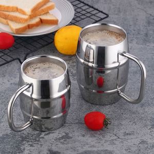 <b>Double</b> <b>Wall</b> Beer <b>Mug</b> Sublimation Creative Coffee <b>Mug</b> Insulate Stainless Steel Wine Tumbler - Product Image 3