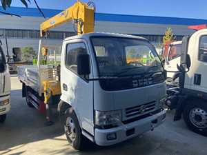 דונגפנג 2 טון בום משאית מנוף הידראולי קטן עגור משאית רכוב משאית - Product Image 6