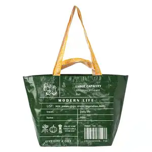 Многоразовая сумка для покупок, сумка для покупок, черная сетчатая Мужская ламинированная сумка для покупок, плетеная сумка высокого качества, дешевый набор сумок для вторых рук